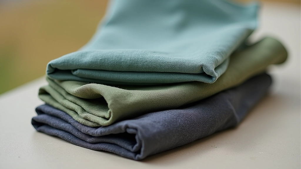 Close-up of different fabric textures showing moisture-wicking base layer, fleece middle layer, and windproof outer jacket materials