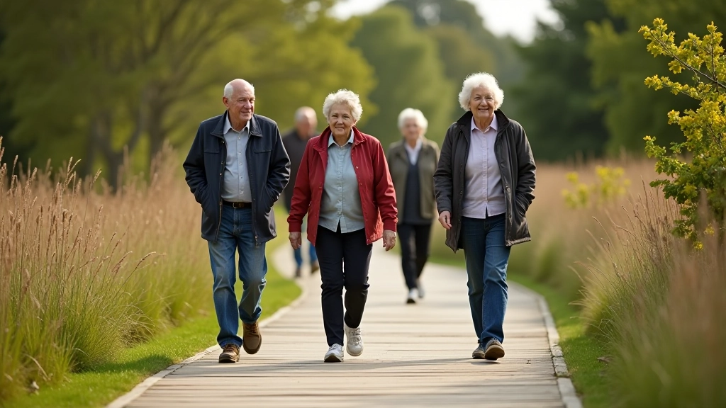Visitors enjoying the accessible lakeside trails in a safe, welcoming environment